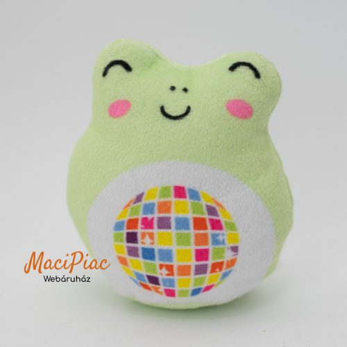 Plüss Original Squishmallows puha figura, béka Kelly Toys mini figura 2023 Wendy Mc Donalds Ritka!