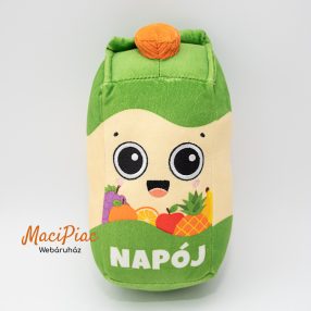   ERŐS BANDA Erősök bandája plüss kabalafigura  Biedronka Producerstől Mocniaków Gang (Mocniaki) 2023 Zabawki NAPÓJ dobozos gyümölcslé