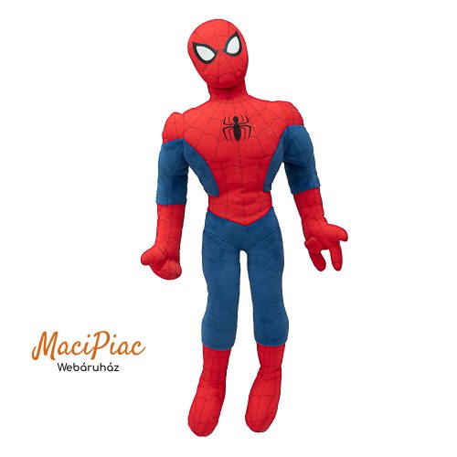 Plüss Marvel Pókember mesehős (nagyobb méret) hanghatással (nem működik, elemcsere szükséges)
