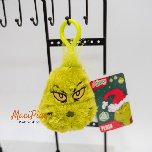 The Grinch Dr. Seuss 2025 plüss karácsonyi különleges, egyedi kulcstartó, táskadísz Új! 