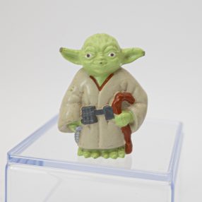   Star Wars  birodalmi rohamosztagos plüss figura Yoda gumi figura 1990 EURO Disney France