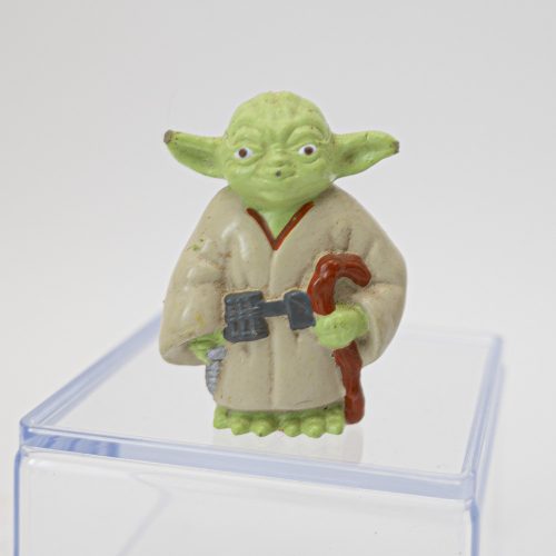 Star Wars  birodalmi rohamosztagos plüss figura Yoda gumi figura 1990 EURO Disney France