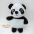Plüss panda maci csillogó szemű