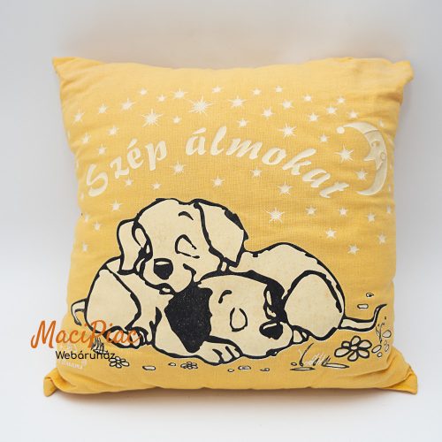 Mini Szép álmokat párna, díszpárna foszforeszkáló Régi!
