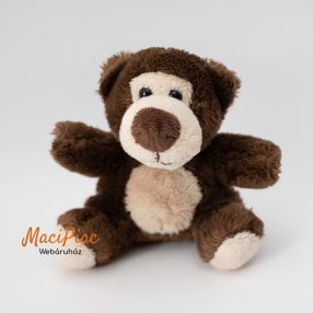 Mol-os plüss Big Nose barna maci aranyos, puha kabala 10 cm