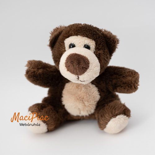 Mol-os plüss Big Nose barna maci aranyos, puha kabala 10 cm