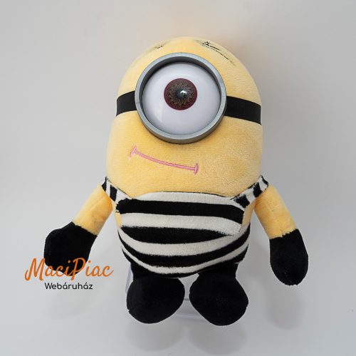Plüss rab, elítélt, rabruhában Minion, Minyon