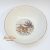 Porcelán vintage tál, vadásztál, tálalótál vadászat motívummal 1980 Német Jelzett!