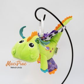   Tomy Lamaze sárkány plüss kisgyerekeknek, babáknak (felhúzva a szárnya rebeg)