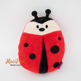   Plüss Milka katica hátul cipzáros tasak, pakolható bele apró tárgy Ritkaság!