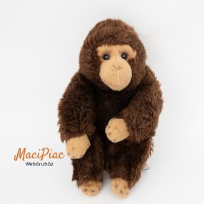 Plüss barna gorilla, majom RUSS 