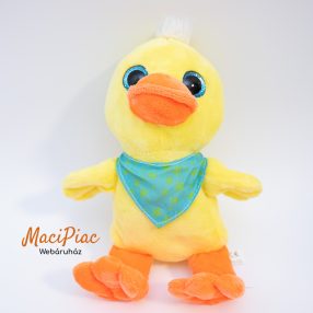 Sárga plüss kacsa csillogó kék szemekkel Windel 