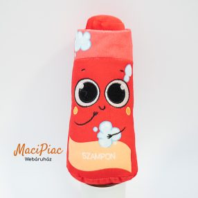 Biedronka hímzett nagy szemű plüss sampon samponos falkon