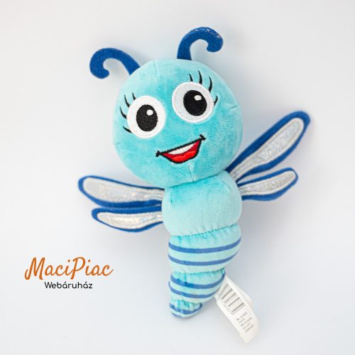 Zabawka Pluszowa szitakötő hímzett nagy szemű kék plüss 