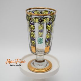 Talpas üveg német pohár Jelzett!