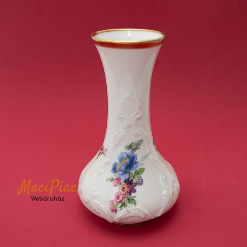 Virág mintás porcelán váza Royal BAVARIA K P M Germany Handarbent 
