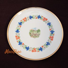   Döllach Karnten mintás porcelán kis tányér, tálka, falitányér BAVARIA 