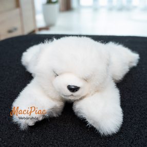 Plüss Ty 1997 nagy jegesmedve hímzett címkés 