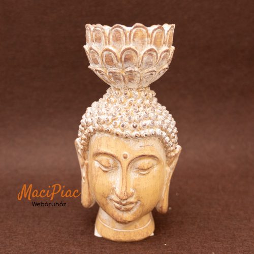 Buddha gyertyatartó, teamécsestartó dekoráció új