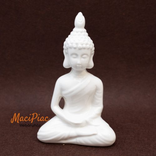 Buddha szobor, figura porcelán dekoráció Új!