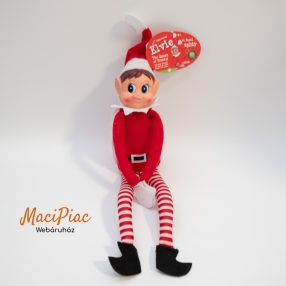   Christmas Elf Behaving Badly Plush Toy plüss manó (Elf csintalan manó lány) Elvie Címkés!