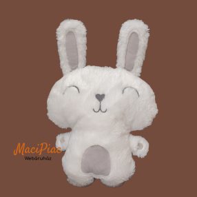 Fehér nyúl, nyuszi plüss figura kicsiknek 