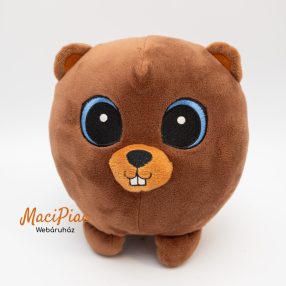   Zabawka Pluszowa LIS hímzett nagy szemű barna plüss hós 2019