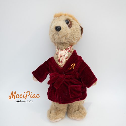 Plüss szurikáta köntösben OFFICIALS PRODUCT OF MEERKOVO  Aleksandr Meerkat / Meercat 