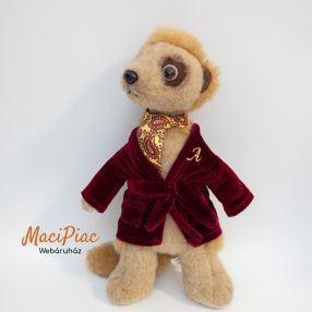   Plüss szurikáta köntösben OFFICIALS PRODUCT OF MEERKOVO Ritkaság! Aleksandr Meerkat / Meercat 