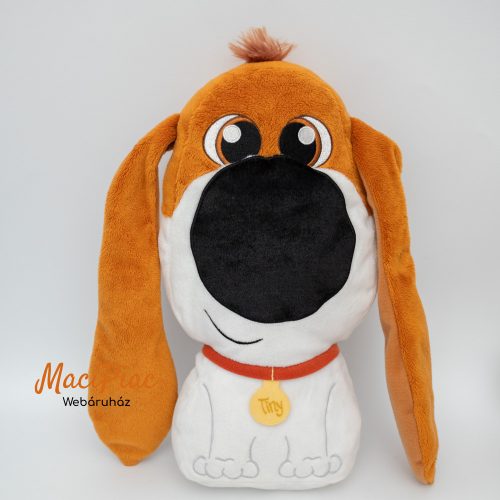 A kis kedvencek titkos élete" című rajzfilmből plüss kutya (Basset Hound), "Papa" figurája. puha, párna szerű Pets 2 Tiny coop