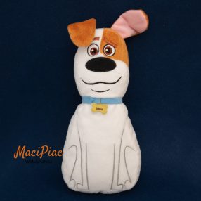   A kis kedvencek titkos élete" című rajzfilmből plüss kutya  puha, párna szerű Pets 2 Max Coop