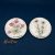 Virág mintás porcelán kis tányér, tálka Bad Hofgastein Handmade Theo Kühn 