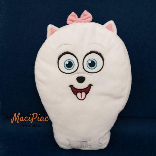 Kis Kedvencek Titkos Élete GIDGET nevű fehér kutya plüss Pets 2 Universal Studios