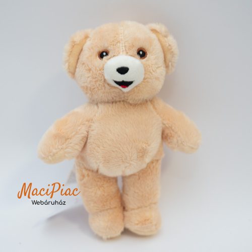 Édes puha plüss maci Coccolino hímzett talppal