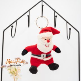   Mikulás plüss karácsonyi különleges, kulcstartó, táskadísz TESCO 