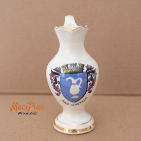 Vaj színű porcelán kis váza, kancsó BAD GASTEIN 