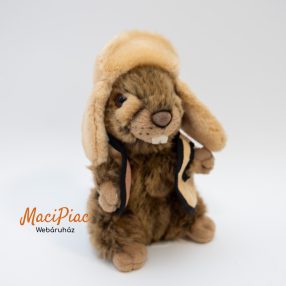 Nagyon aranyos fütyülő mormota plüss