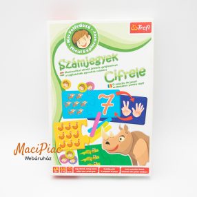  Számjegyek Cifreie matematikai oktató játékok gyűjteménye Trefl 2-6 éves korig ajánlott