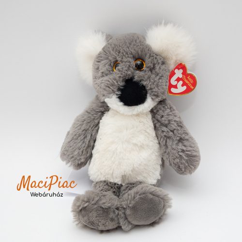 Plüss koala maci függő címkével Ty 2018 Attic Treasures Koala Oscar - 24 cm (csillogó szemű) Ritkaság! új!