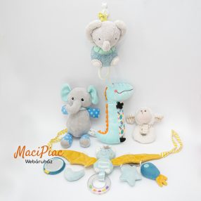 Plüss baba csomag FIÚ 5 db-os szett Krém minőség