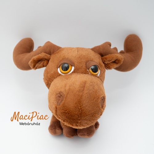 Big Headz Around the World plüss nagyfejű, nagyszemű szarvas, nénszarvas 