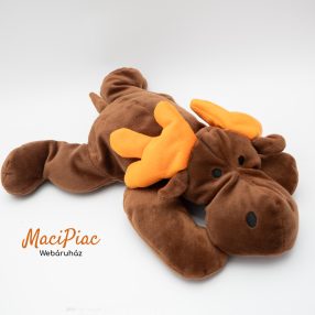   Plüss szarvas, rénszarvas TY Beanie Baby Chocolate the Moose 1998 hímzett címkés nagy méretű