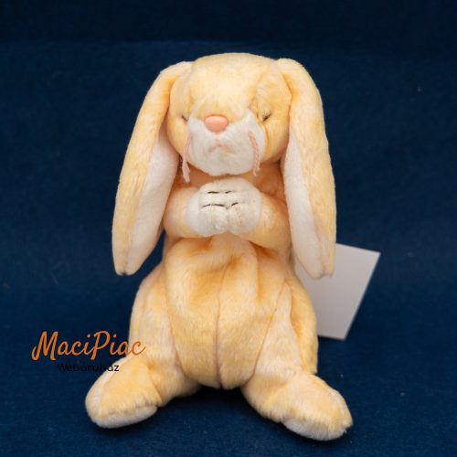 Plüss nyuszi TY Original 2000 Beanie Baby Grace Praying Bunny - 2000