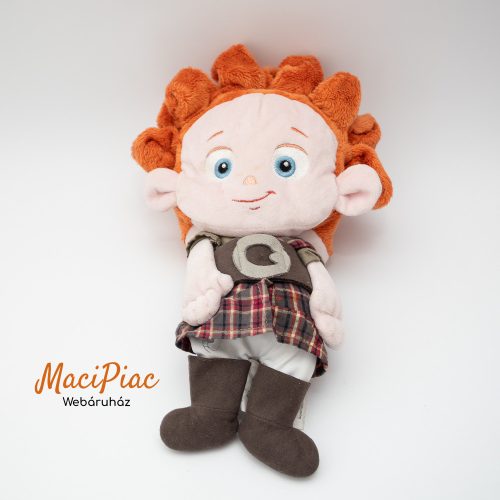 Disney Store Pixar bátor Merida hármas ikrei testvér medve megfordítható plüss figura