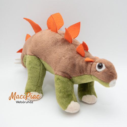 Plüss dínó, dinoszaurusz élethű Stegosaurus  WILD REPUBLIC hajlítható, állítható minden íze, része