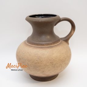   Nagyobb méretű vintage STEIN-KERAMIK jelzett Német kerámia barna váza 96/27
