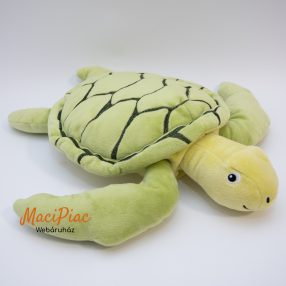    IKEA BLÅVINGAD zöld puha teknősbéka plüss párna, játszótárs 