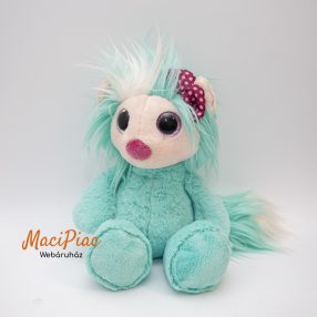   Eredeti Nici Toys plüss nagy csillogó szemű NICI Ayumi Be You: Secret NICI Ayumi: ktürkiz és fehér színben 