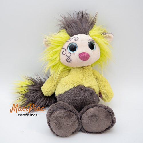 Eredeti Nici Toys plüss nagy csillogó szemű NICI Ayumi Be You: Secret NICI Ayumi: kisliba zöld-szürke színben 