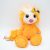 Eredeti Nici Toys plüss nagy csillogó szemű NICI Ayumi Be You: Secret NICI Ayumi: narancssárga színben 